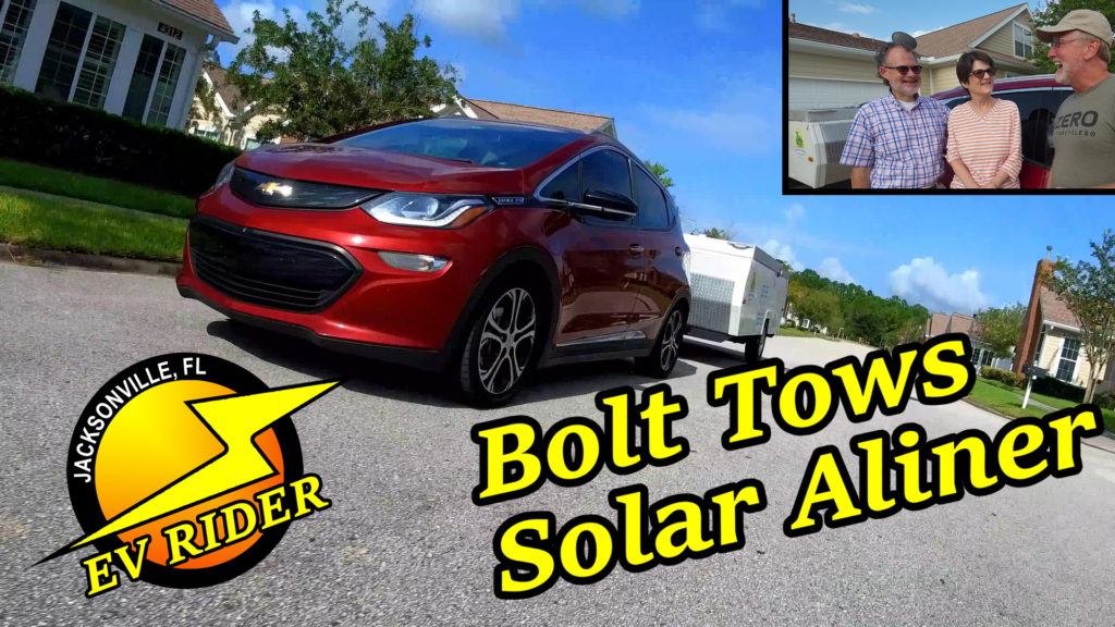 Chev Bolt Tows Solar Aliner