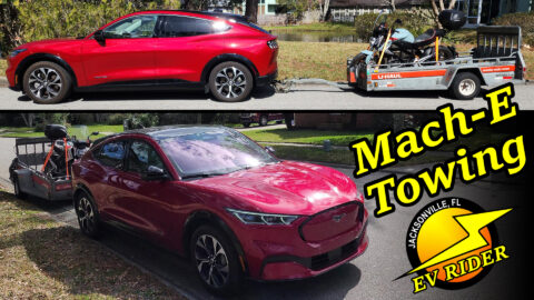 Ford Mustang Mach-E tow test