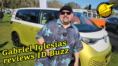 Gabriel Iglesias reviews VW ID Buzz