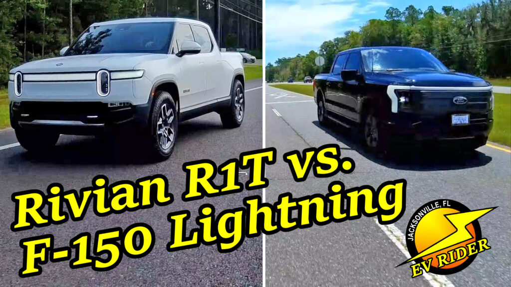 Ford F-150 Lightning vs. Rivian R1T