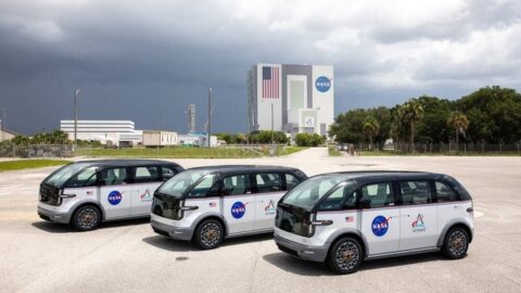 Canoo delivers NASA EV vehicles