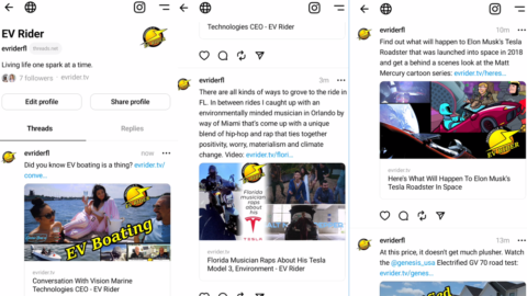 EV Rider on Threads
