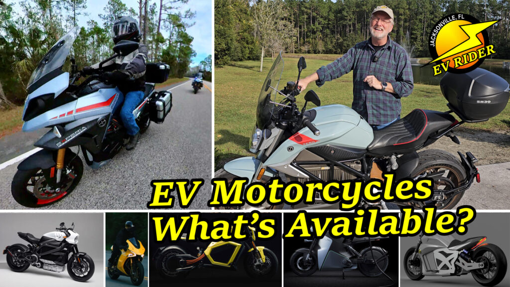 EV Motorcycles: What's Available?