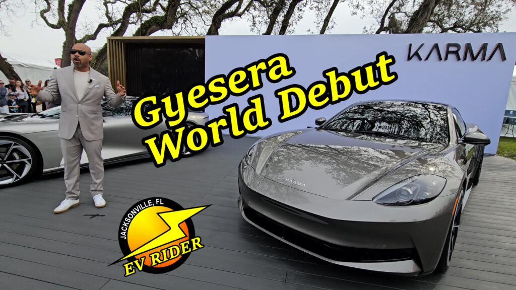 World Debut of Karma Gyesera EV At Amelia Island Concours