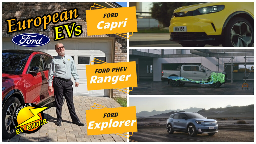 EuropeFord European EVs & plug-in hybrids