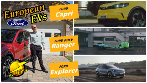 EuropeFord European EVs & plug-in hybrids