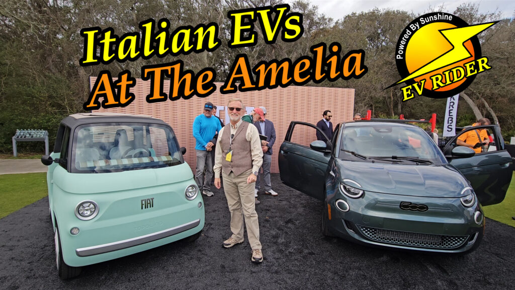 Italian EVs at the Amelia