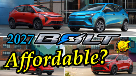 2027 Chevy Bolt Attempts To Tackle EV Affordability
