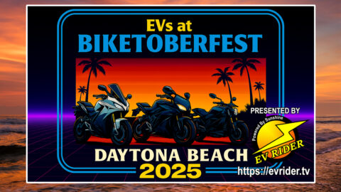 EVs at Daytona Beach Biketoberfest 2025