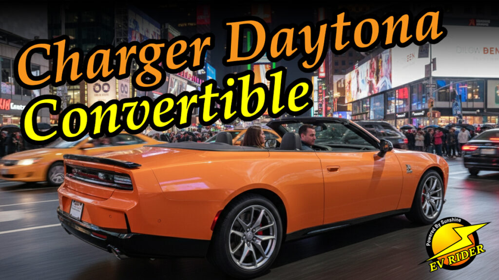 2026 Dodge Charger Daytona Convertible