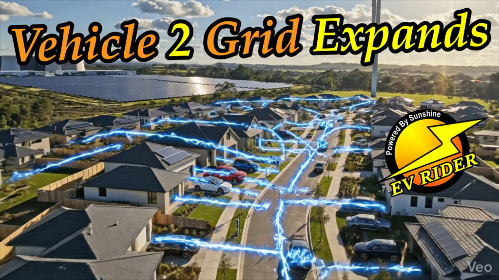 Vehicle to Grid (V2G) Expands