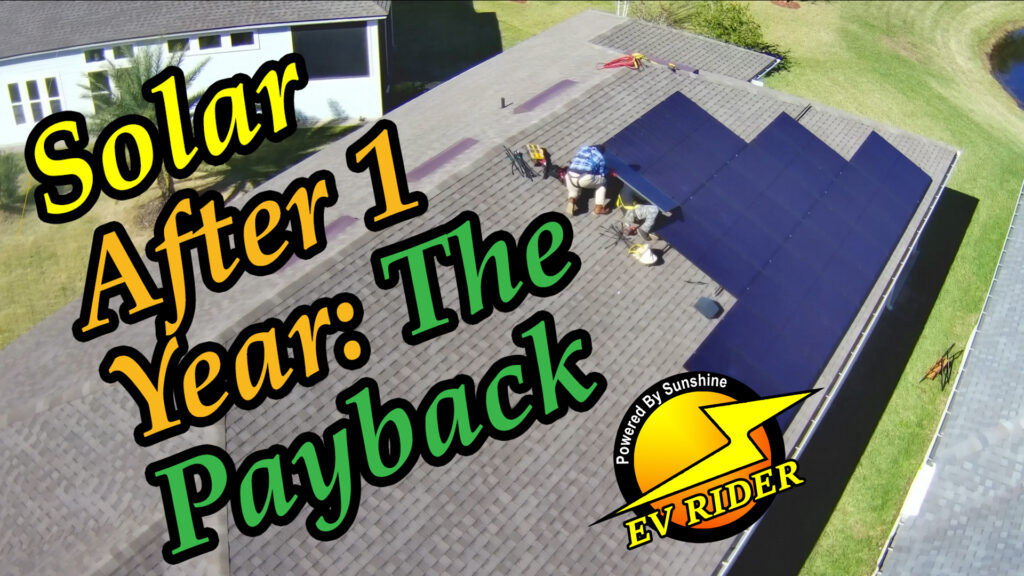 Rooftop Solar 1 Year Playback